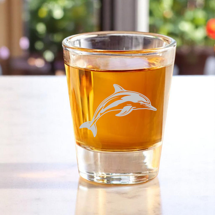 2oz Dolphin Shotglass