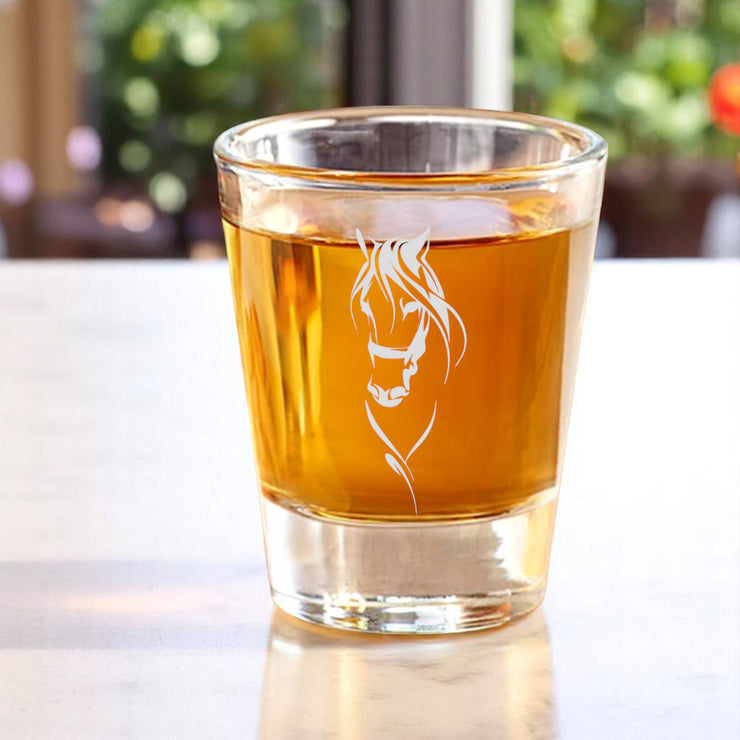2oz My Horse Shot Glass
