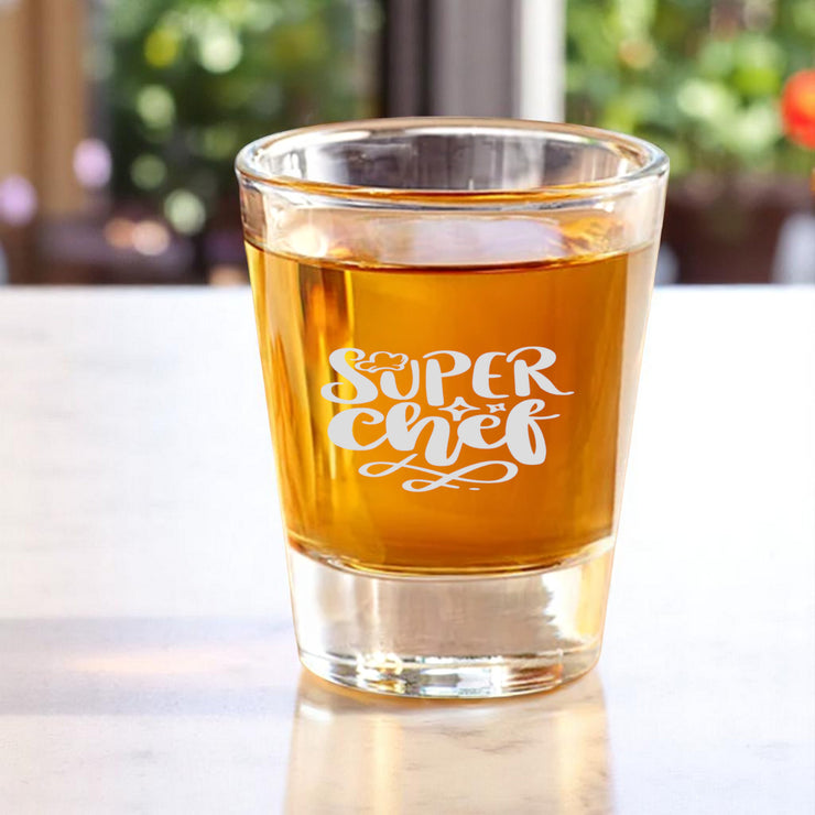 2oz Super Chef Shot Glass