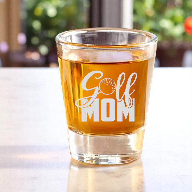 2oz Golf Mom Shot Glass