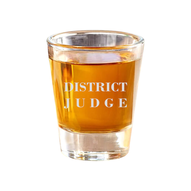 2oz District Judge Shot Glass