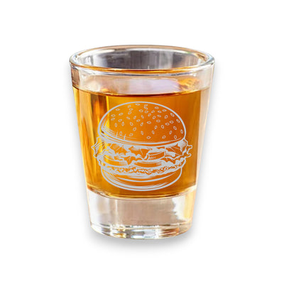 2oz Hamburger Shotglass