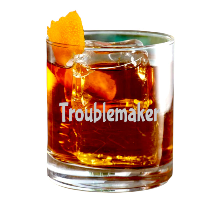 Rocks Glass - Troublemaker - Double Old Fashioned