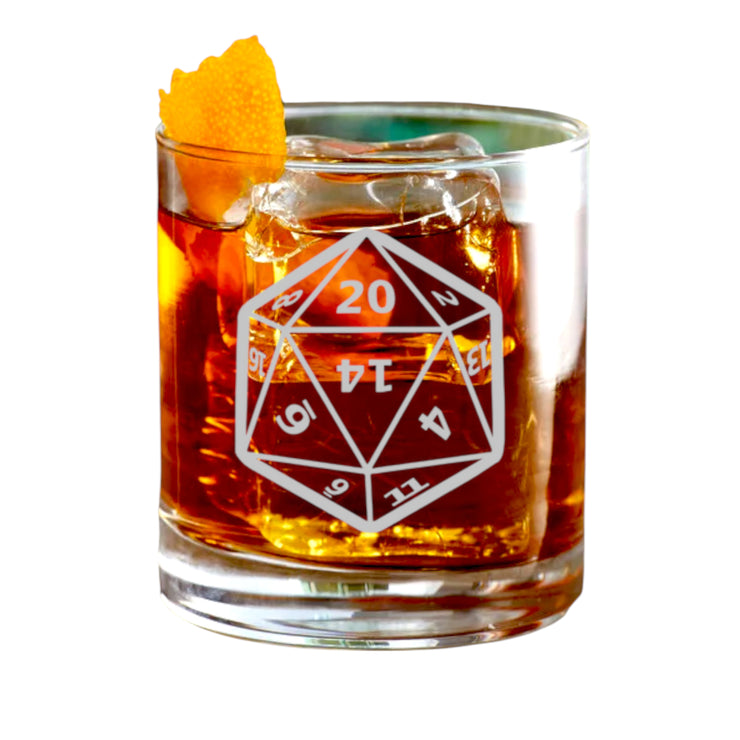 Rocks Glass - D20 - Double Old Fashioned