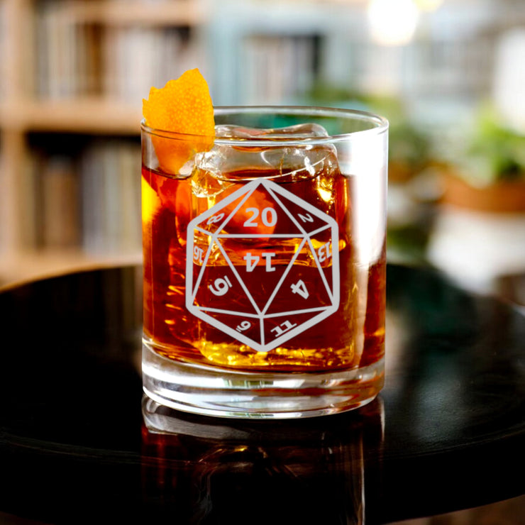 Rocks Glass - D20 - Double Old Fashioned