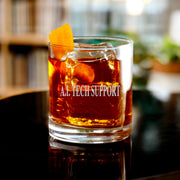Rocks Glass - A.I. Tech Support - Double Old Fashioned