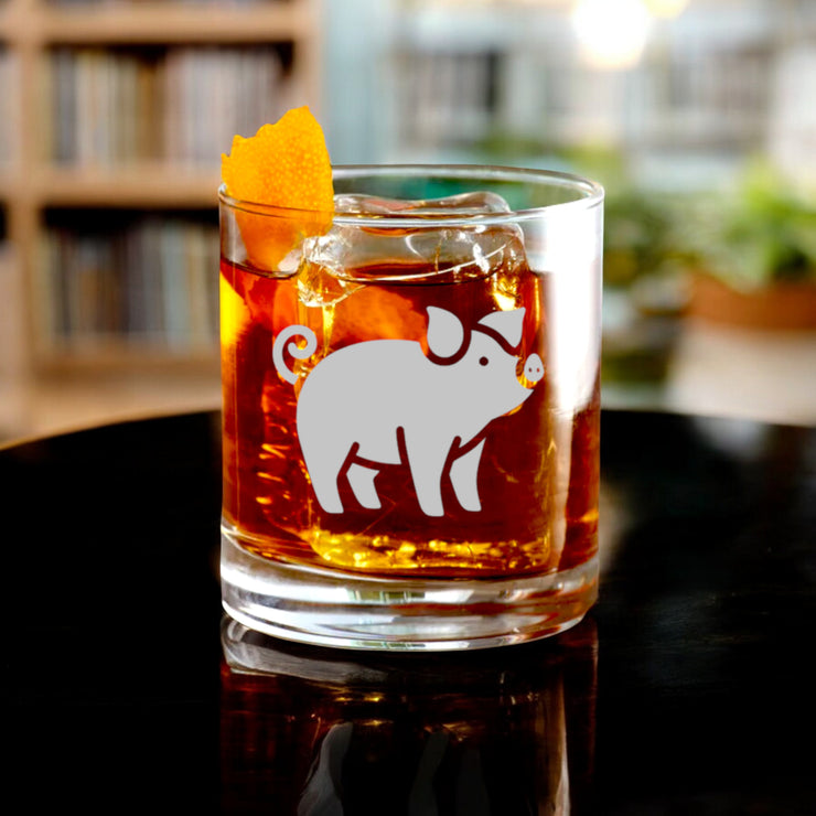 Rocks Glass - Piglet - Double Old Fashioned