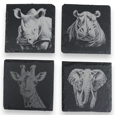 Coaster - Slate - Safari - SET of 4