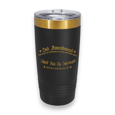 20oz Tumbler - CUSTOM - 2nd Amendment
