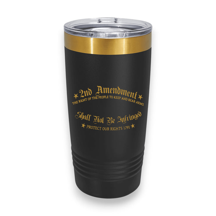 20oz Tumbler - CUSTOM - 2nd Amendment