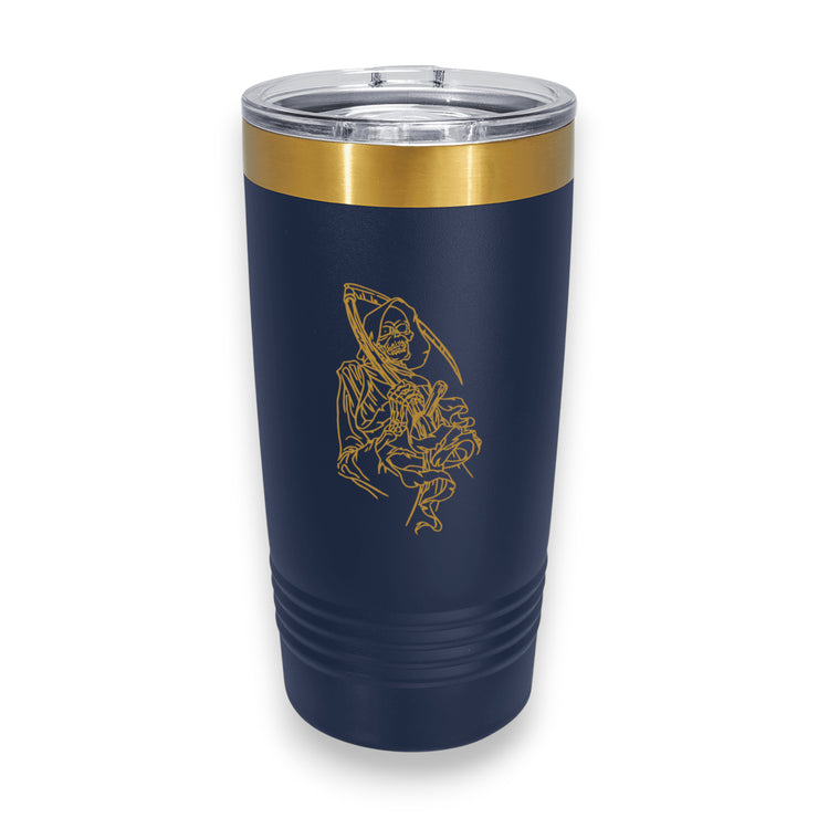 20oz Tumbler - CUSTOM - Dealer of Death Grim Reaper