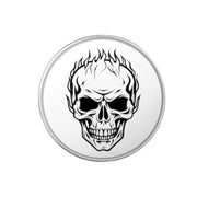 Challenge Coin - PERSONALIZED - CUSTOM - Burning Skull