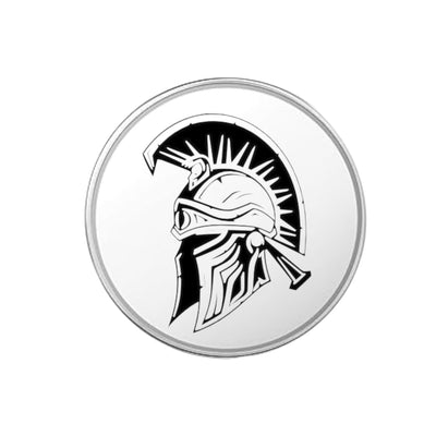 Challenge Coin - PERSONALIZED - CUSTOM - Warrior Helmet