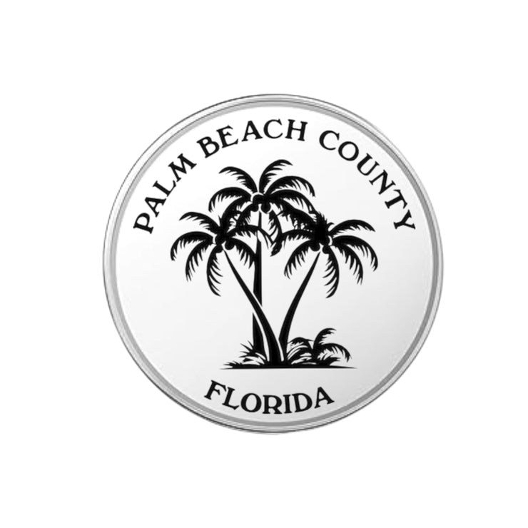 Challenge Coin - PERSONALIZED - CUSTOM - Palm Beach County Florida