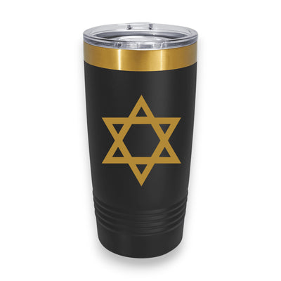 20oz Tumbler - CUSTOM - Star of David