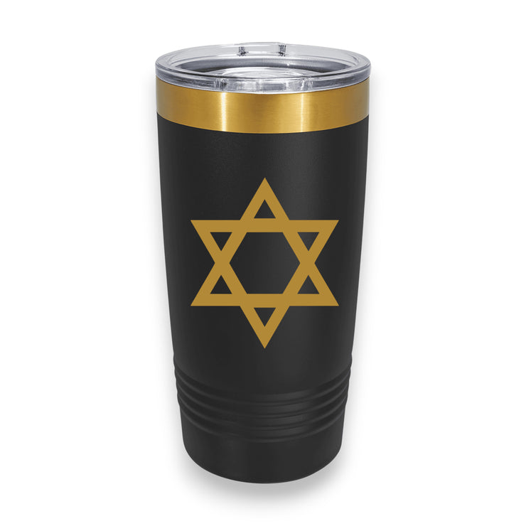 20oz Tumbler - CUSTOM - Star of David