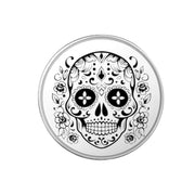 Challenge Coin - PERSONALIZED - CUSTOM - Sugar Skull day of the dead