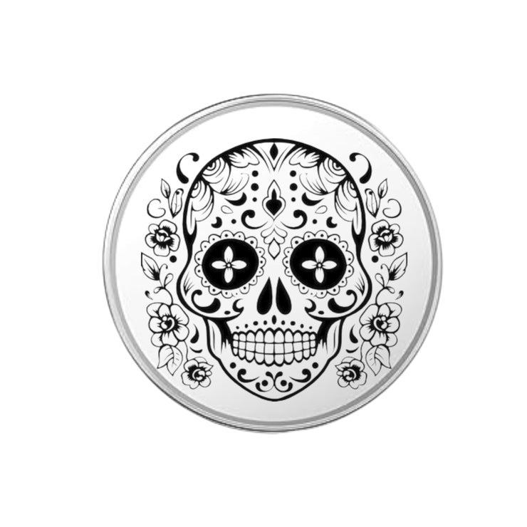 Challenge Coin - PERSONALIZED - CUSTOM - Sugar Skull day of the dead