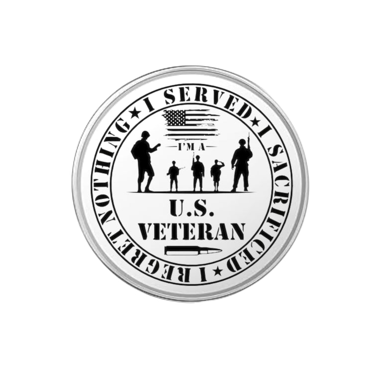 Challenge Coin - PERSONALIZED - CUSTOM - US Veteran