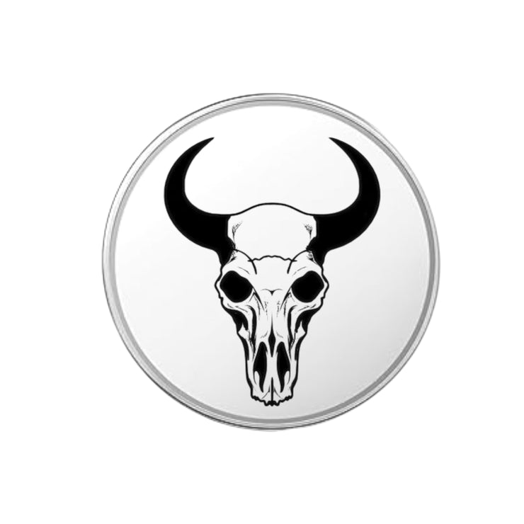 Challenge Coin - PERSONALIZED - CUSTOM - Cow Skull