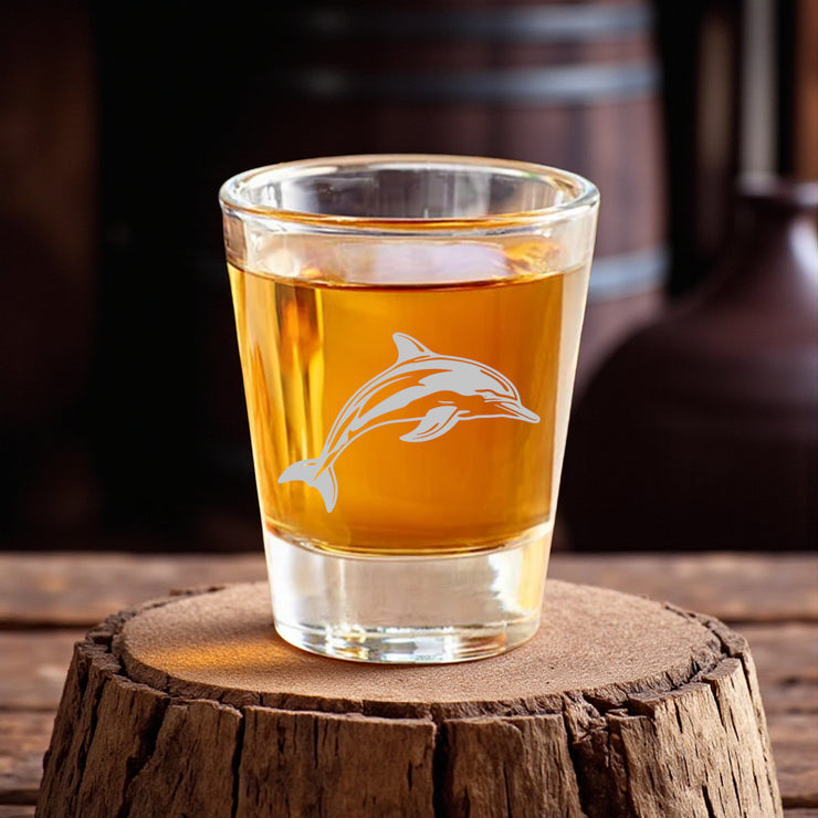 2oz Dolphin Shotglass