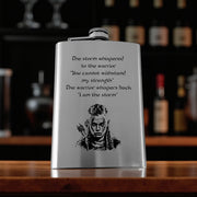 8oz - I am the Storm - Stainless Steel