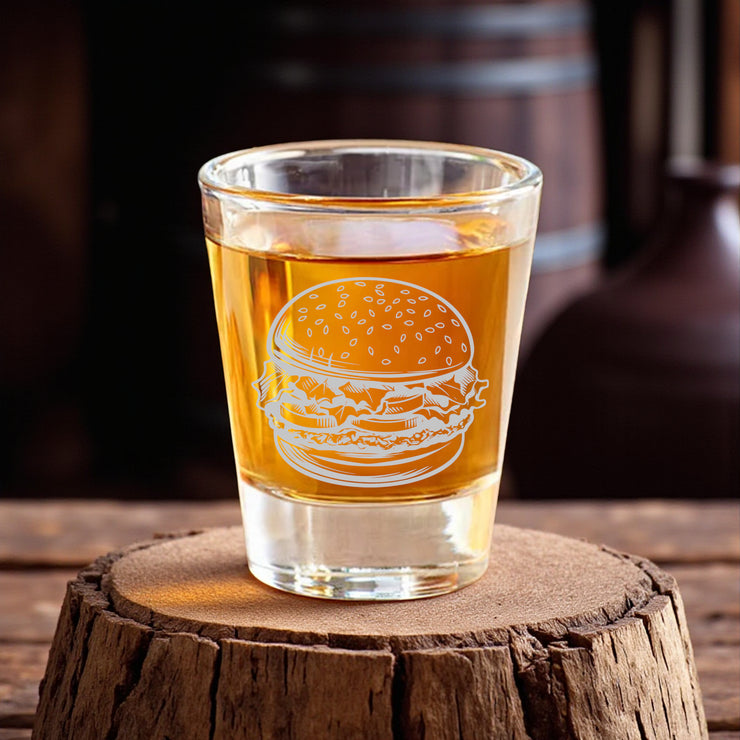 2oz Hamburger Shotglass