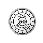 Challenge Coin - PERSONALIZED - CUSTOM - Level Complete Anniversary Birthday