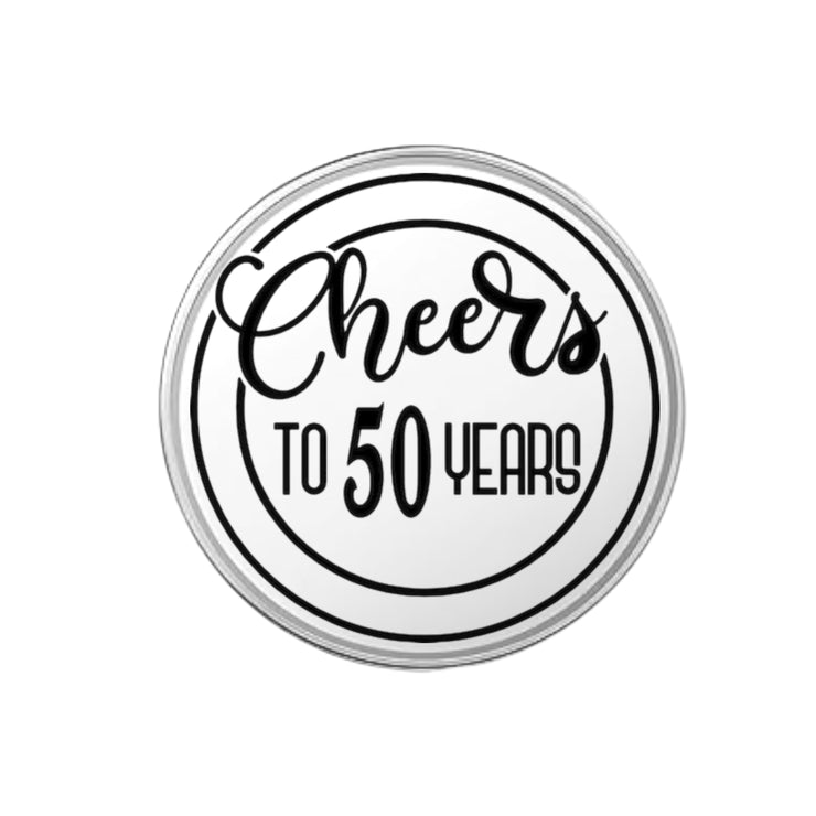 Challenge Coin - PERSONALIZED - CUSTOM - Cheers to Anniversary Birthday