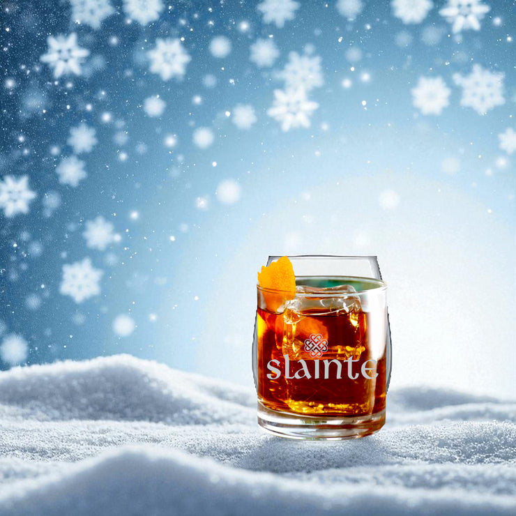 Rocks Glass - Slainte - Double Old Fashioned - Irish Cheers