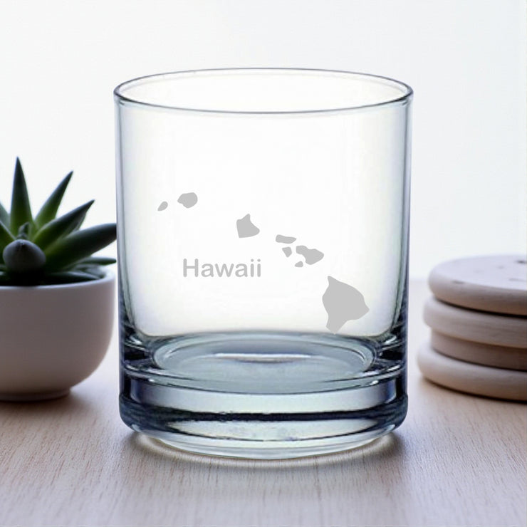 Rocks Glass - Hawaii - Double Old Fashioned
