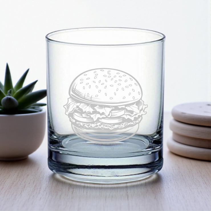 Rocks Glass - Hamburger - Double Old Fashioned