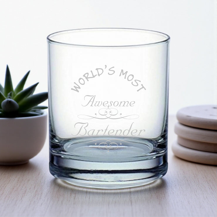 Rocks Glass - Worlds most awesome Bartender - Double Old Fashioned