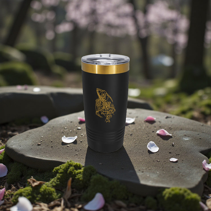 20oz Tumbler - CUSTOM - Dealer of Death Grim Reaper