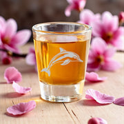 2oz Dolphin Shotglass