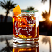 Rocks Glass - Highland Cow - Double Old Fashioned