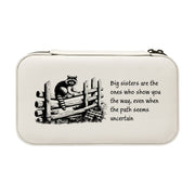 Jewelry Box 7x4 - CUSTOM - Big sisters are the ones who show you the way, even when the path seems uncertain (Copy)
