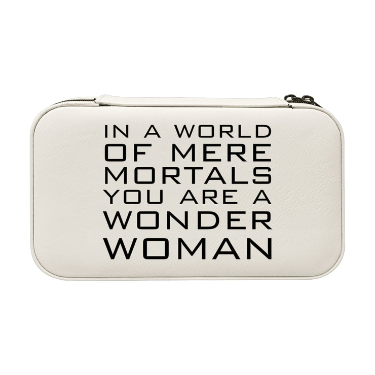 Jewelry Box 7x4 - CUSTOM -  In a world of mere mortals you are a W W