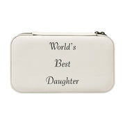 Jewelry Box 7x4 - CUSTOM - Worlds best daughter