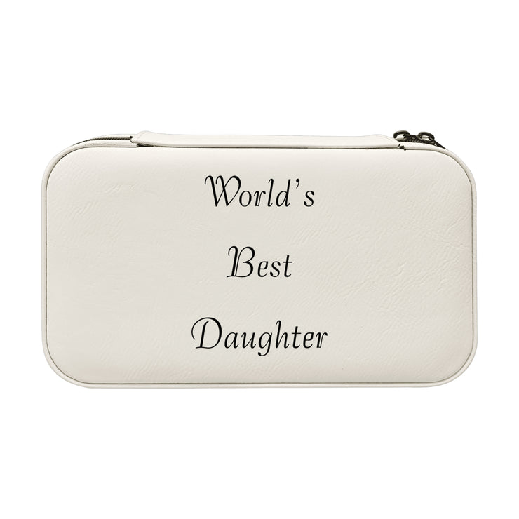 Jewelry Box 7x4 - CUSTOM - Worlds best daughter