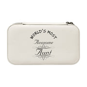 Jewelry Box 7x4 - CUSTOM -  Worlds most awesome Aunt