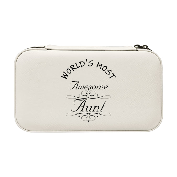 Jewelry Box 7x4 - CUSTOM -  Worlds most awesome Aunt