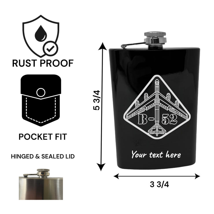 8oz - PERSONALIZED - CUSTOM - B52 Bomber