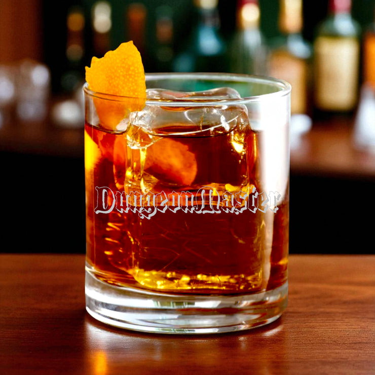 Rocks Glass - Dungeon Master - Double Old Fashioned