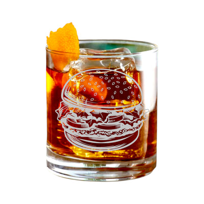 Rocks Glass - Hamburger - Double Old Fashioned