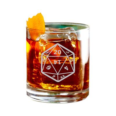 Rocks Glass - Dungeon Master - Double Old Fashioned