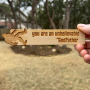 Bookmark - You are an unbelievable Godfather with sasquatch bigfoot - Birch Wood