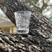 2oz Welcome to Las Vegas Shotglass LASER