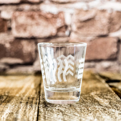 2oz 4 Elements Shot glass