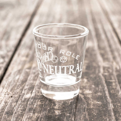 2oz Chaotic Neutral - Know Your Role - Shot Glass